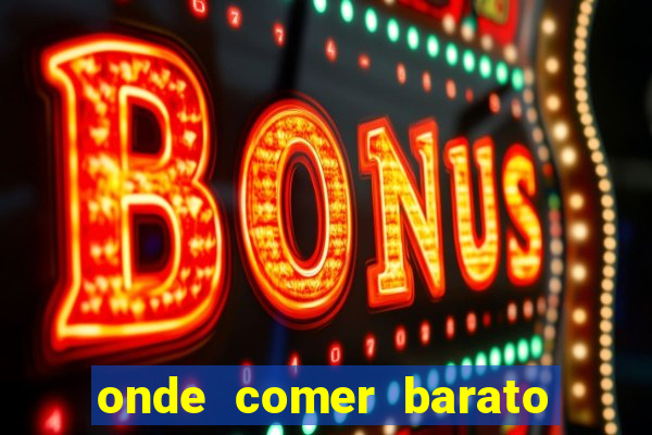 onde comer barato aeroporto santos dumont